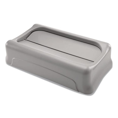 Swing Lid for Slim Jim Waste Container, Gray