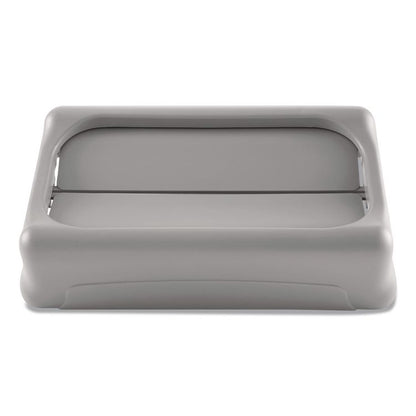 Swing Lid for Slim Jim Waste Container, Gray