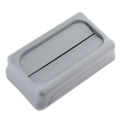Swing Lid for Slim Jim Waste Container, Gray