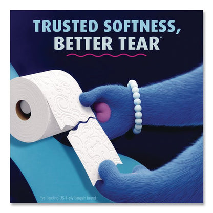 Ultra Soft Bathroom Tissue, Mega Roll, Septic Safe, 2-Ply, White, 208 Sheets/Roll, 12 Rolls/Pack