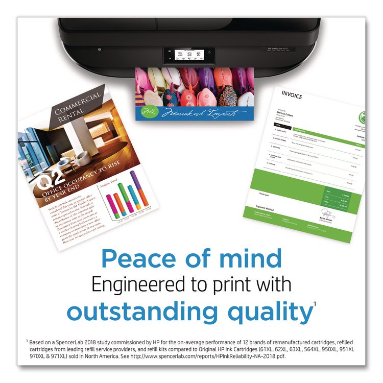HP 62XL, (C2P05AN) High-Yield Black Original Ink Cartridge