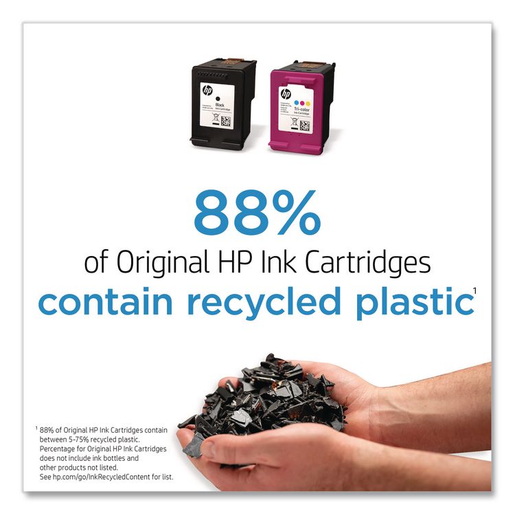 HP 62XL, (C2P05AN) High-Yield Black Original Ink Cartridge