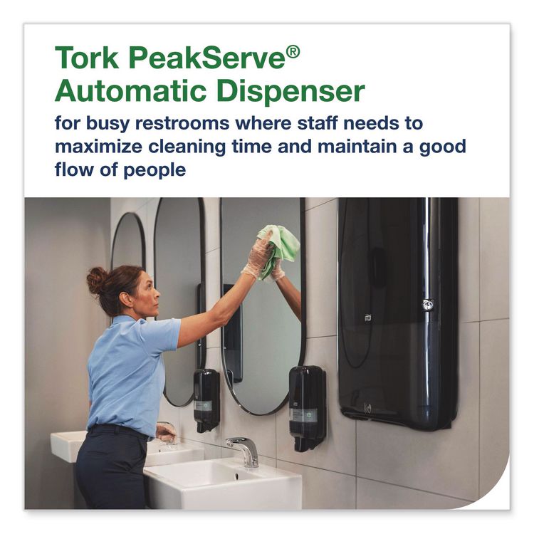 PeakServe Automatic Continuous Paper Hand Towel Dispenser, 14.47 x 4.04 x 25.15, White