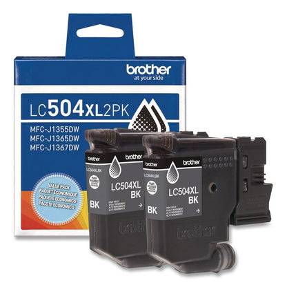 LC504 INKvestment, High-Yield Ink, 3,000 Page-Yield, Black