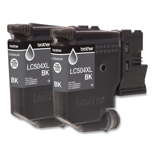 LC504 INKvestment, High-Yield Ink, 3,000 Page-Yield, Black