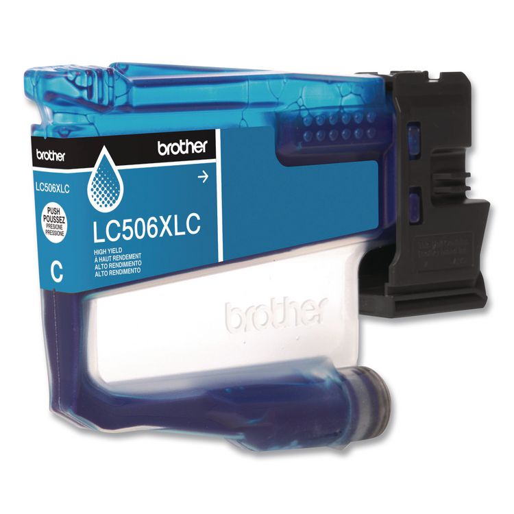 LC506 INKvestment, High-Yield Ink, 1,500 Page-Yield, Cyan