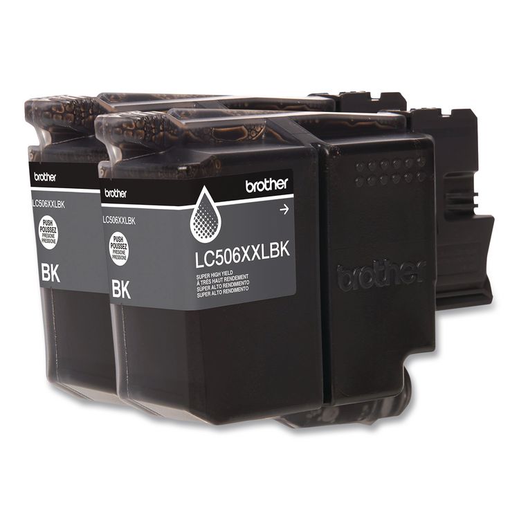 LC506 INKvestment, Super High-Yield Ink, 5,000 Page-Yield, Black, 2/Pack