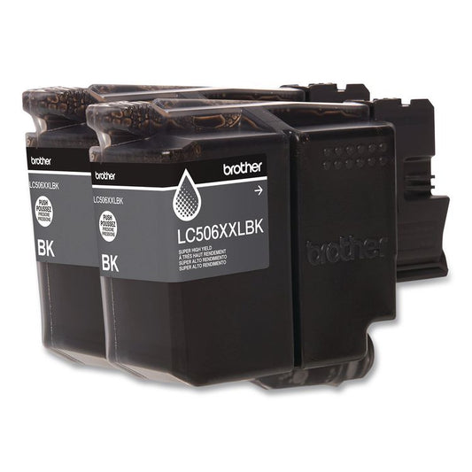 LC506 INKvestment, Super High-Yield Ink, 5,000 Page-Yield, Black, 2/Pack