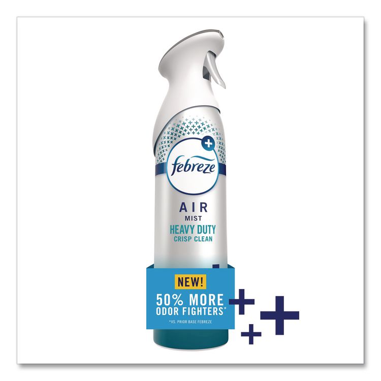 AIR, Heavy-Duty Crisp Clean, 8.1 oz Aerosol Spray, 6/Carton