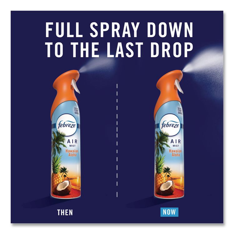AIR, Hawaiian Aloha, 8.1 oz Aerosol Spray, 6/Carton