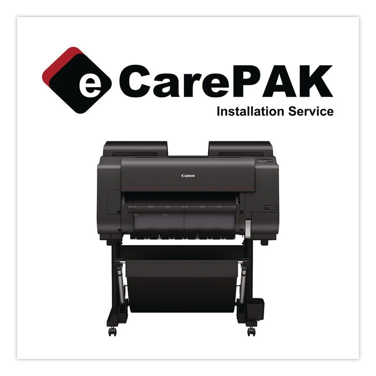 One-Time eCarePAK Installation Warranty for Canon PRO Series