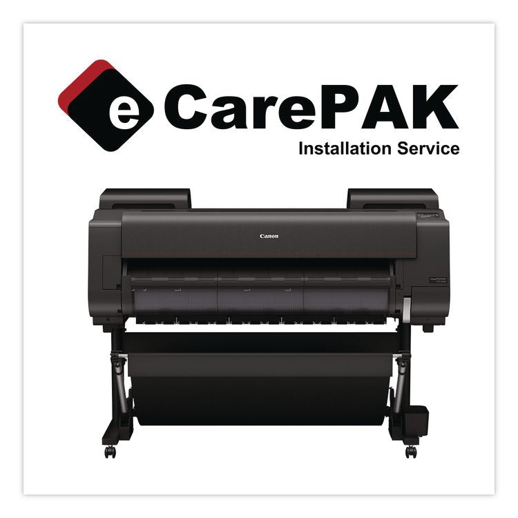 One-Time eCarePAK Installation Warranty for Canon PRO Series