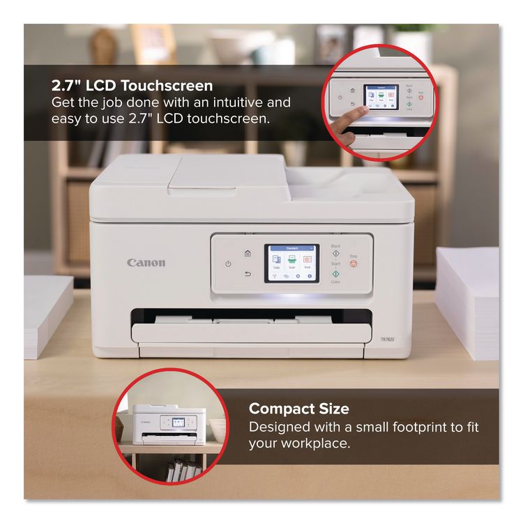PIXMA TR7820 Inkjet Printer, Copy/Print/Scan