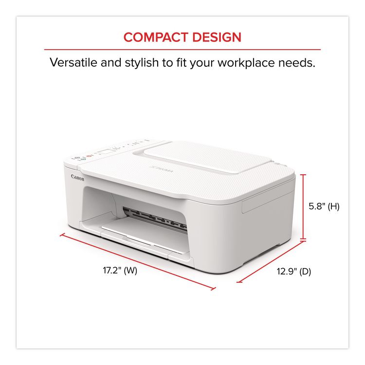 PIXMA TS3720 Inkjet Printer, Copy/Print/Scan