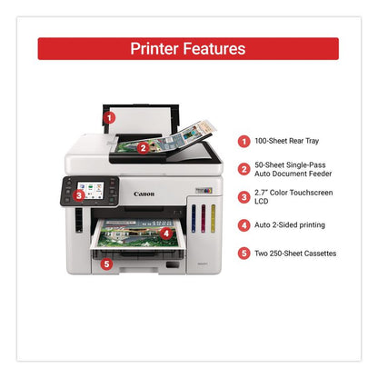 MegaTank GX7120 All-in-One Printer, Copy/Fax/Print/Scan
