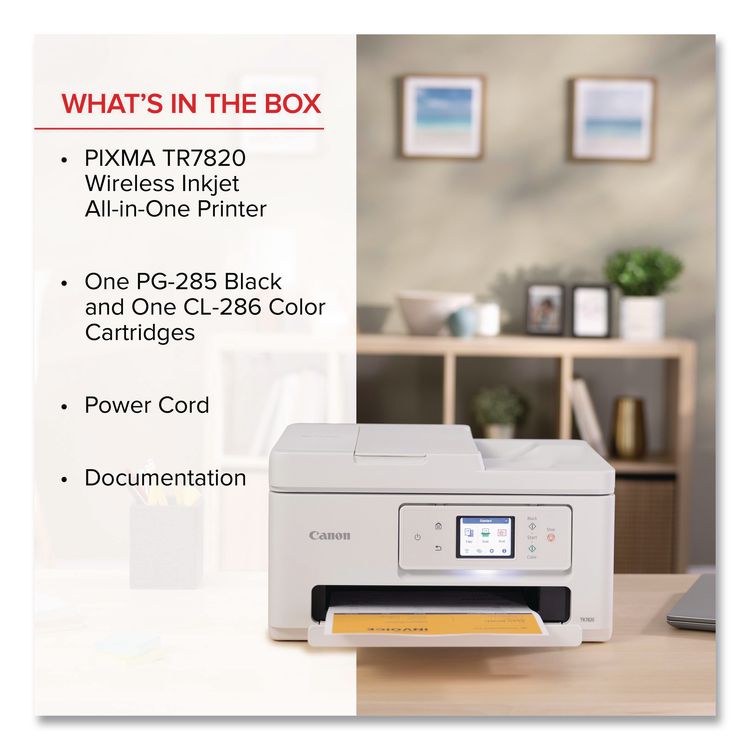 PIXMA TR7820 Inkjet Printer, Copy/Print/Scan