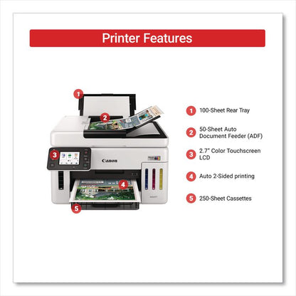 MegaTank GX6120 All-in-One Printer, Copy/Print/Scan