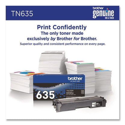TN635 Toner, 3,000 Page-Yield, Black