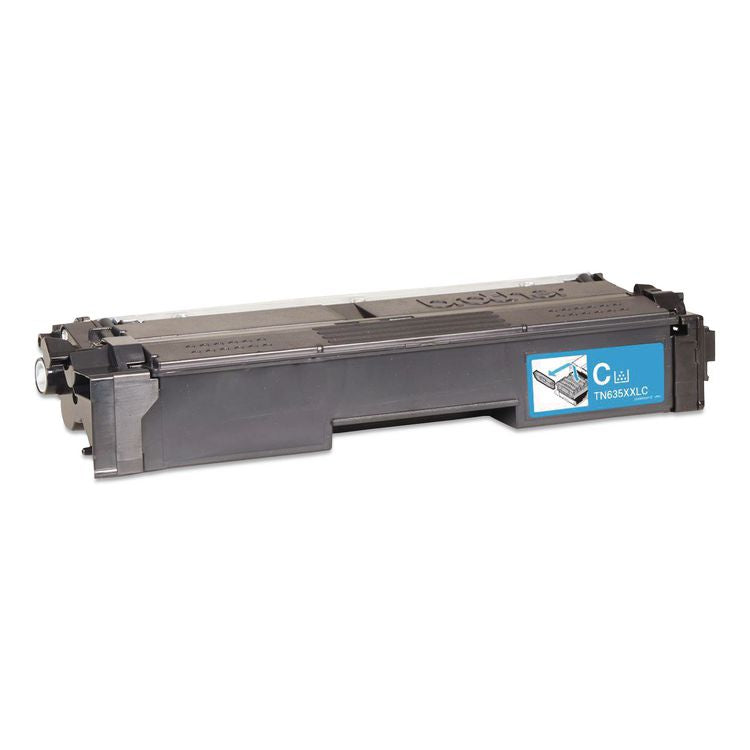 TN635XXL Super High-Yield Toner, 6,500 Page-Yield, Cyan