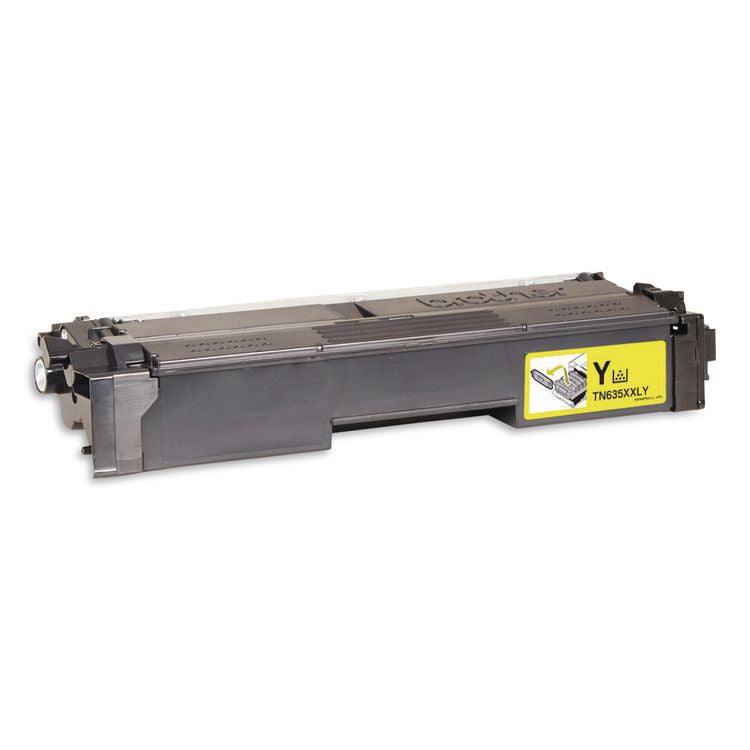 TN635XXL Super High-Yield Toner, 6,500 Page-Yield, Yellow