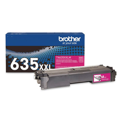 TN635XXL Super High-Yield Toner, 6,500 Page-Yield, Magenta