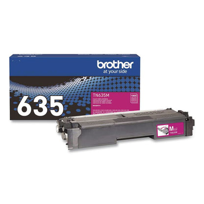 TN635 Toner, 1,800 Page-Yield, Magenta