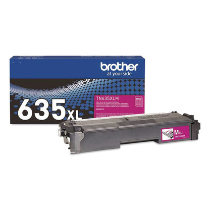 TN635XL High-Yield Toner, 4,500 Page-Yield, Magenta