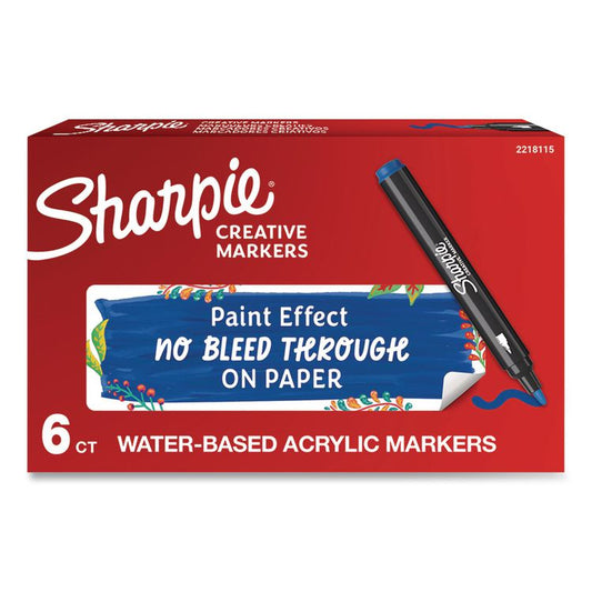 Creative Markers, Bullet Tip, Parang, 6/Pack