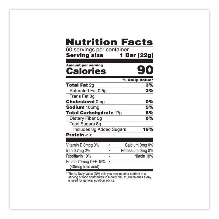 Rice Krispies Treats, Original Marshmallow, 0.78 oz Bar, 60/Carton