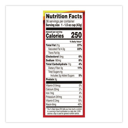 Spreads, Creamy Peanut Butter, 1.5 oz Cup, 36 Cups/Carton