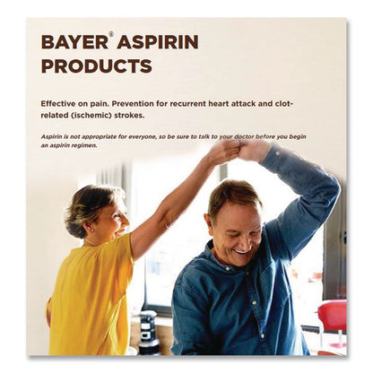 Genuine Buffered Aspirin (NSAID) Tablet, 2 Tablets/Packet, 30 Packetss/Box