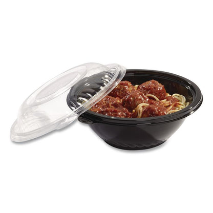 CaterLine Pack 'n Serv Dome Lid, 7" dia x 1.5" h, Clear, Plastic, 50/Pack, 2 Packs/Carton
