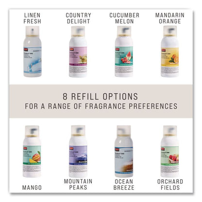 Microburst 3000 Refill, Linen Fresh, 2 oz Aerosol Spray, 12/Carton