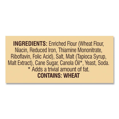 Mini Pretzels, 0.92 oz Bags, 36 Bags/Carton