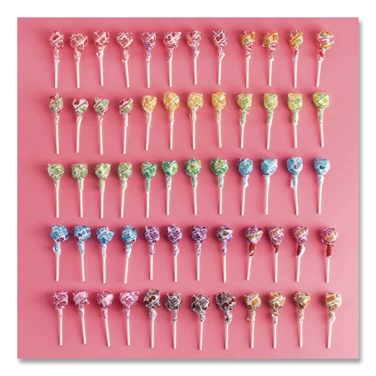 Dum-Dum-Pops, Assorted Flavors, Individually Wrapped, Bulk 30 lb Carton