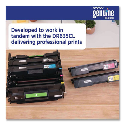 TN637 Ultra High-Yield Toner, 10,000 Page-Yield, Yellow