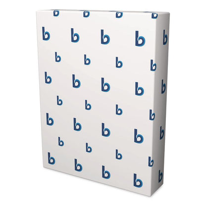 30% Recycled Copy Paper, 92 Bright, 20 lb Bond Weight, 8.5 x 11, White, 500 Sheets/Ream, 10 Reams/Carton
