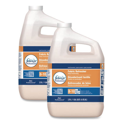 Professional Deep Penetrating Fabric Refresher, 5X Concentrate, 1 gal Bottle, 2/Carton