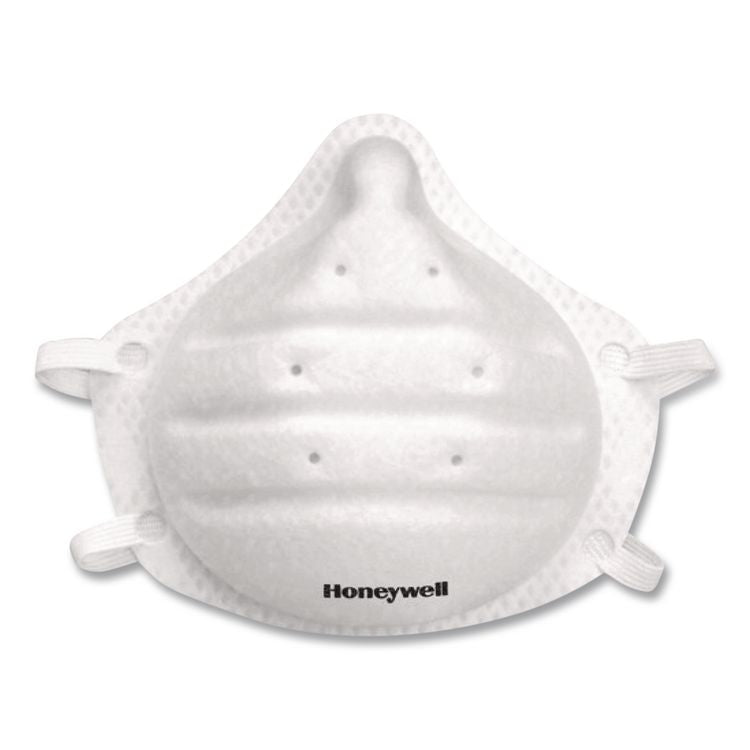 ONE-Fit N95 Single-Use Molded-Cup Particulate Respirator, One Size Fits Most, White, 10/Pack
