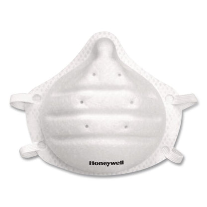 ONE-Fit N95 Single-Use Molded-Cup Particulate Respirator, One Size Fits Most, White, 10/Pack