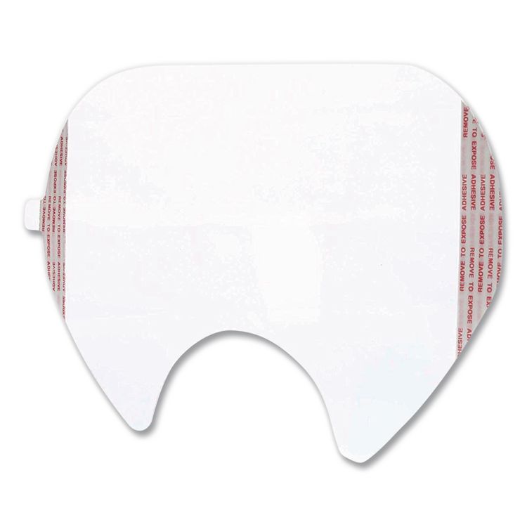 Faceshield Cover, Clear, 100/Carton