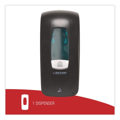 Clario C3 Touch Free Dispenser, 1,000 mL, 6.18 x 4 x 12.87, Black, 4/Carton