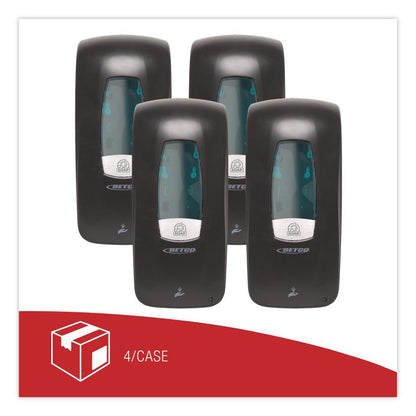 Clario C3 Touch Free Dispenser, 1,000 mL, 6.18 x 4 x 12.87, Black, 4/Carton