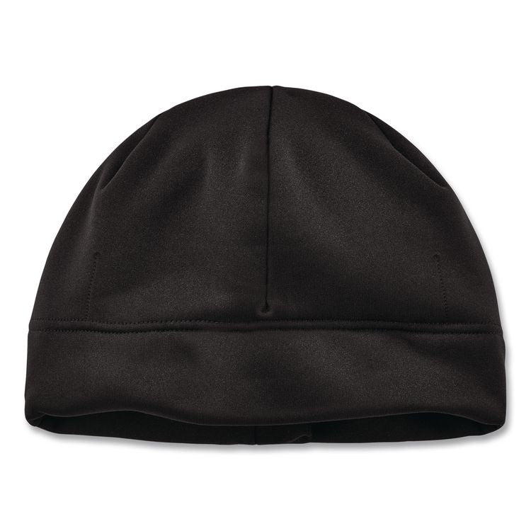N-Ferno 6808ZI Zippered Winter Beanie Hat with Bump Cap, One Size Fits Most, Black