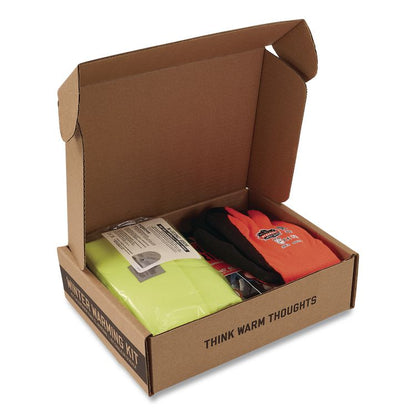 N-Ferno 6981 Winter Warming Kit, X-Large, Lime/Orange/Navy