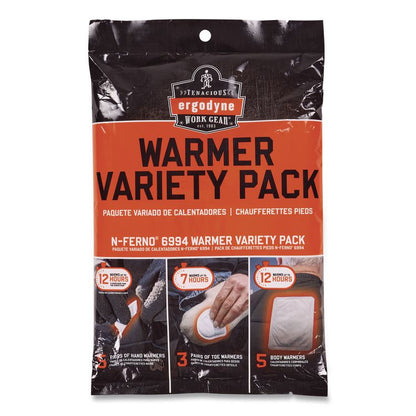 N-Ferno 6981 Winter Warming Kit, 2X-Large, Lime/Orange/Navy