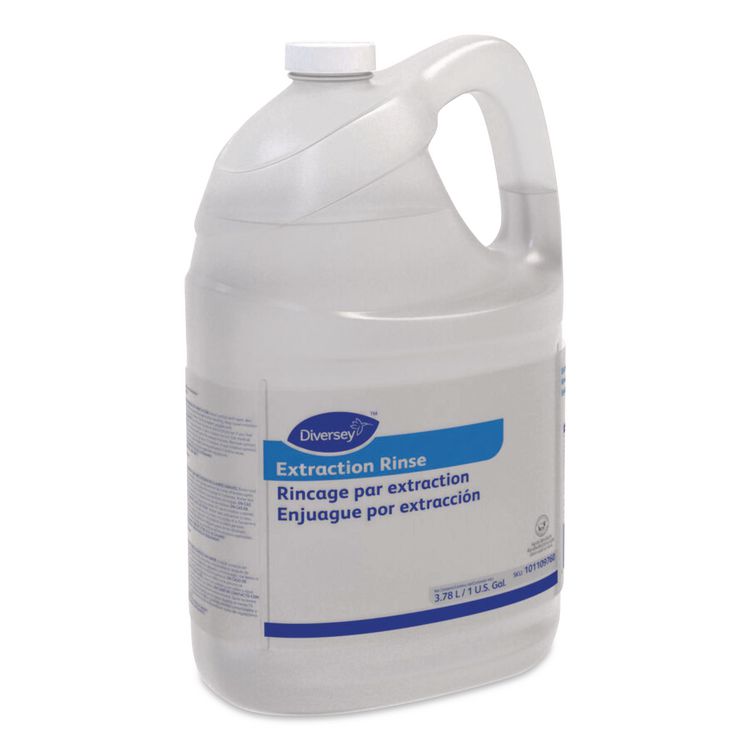 Carpet Extraction Rinse, Floral Scent, 1 gal Bottle, 4/Carton