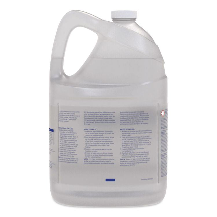 Carpet Extraction Rinse, Floral Scent, 1 gal Bottle, 4/Carton