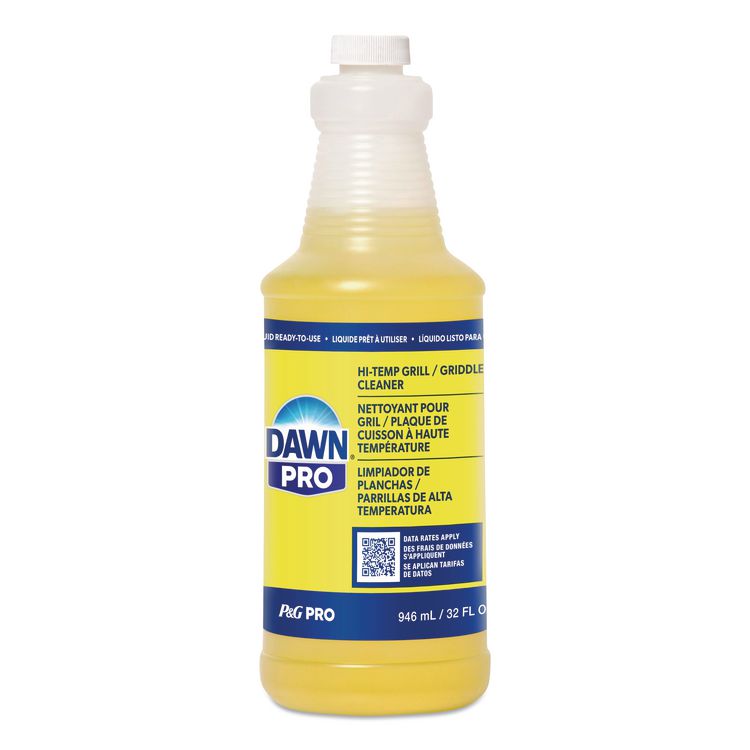 Hi-Temp Grill and Griddle Cleaner, 32 oz Bottle, 6/Carton