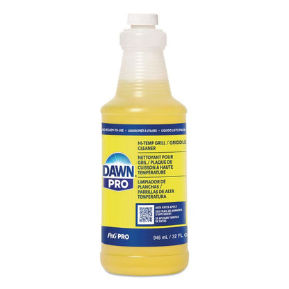 Hi-Temp Grill and Griddle Cleaner, 32 oz Bottle, 6/Carton